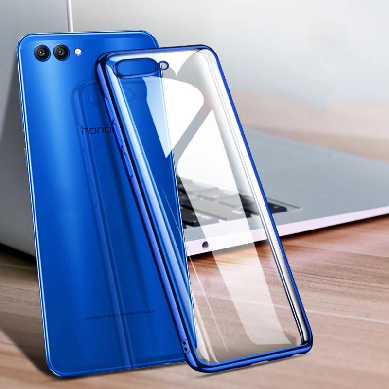 Мягкий чехол из ТПУ для Huawei P Smart 2019 Plus P10 P20 P30 Pro P9 Lite Nova 4 3 3i Honor 9 10 7X 7A 7C 8X черный |