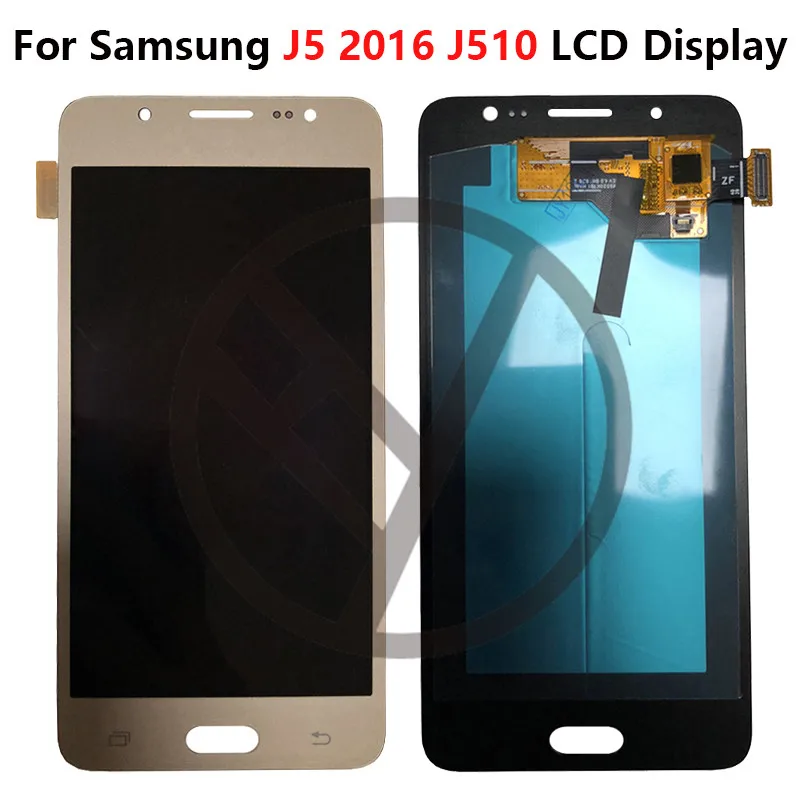 Сменный ЖК-дисплей s для samsung Galaxy OLED J5 2016 J510 J510F J510FN J510M с сенсорным экраном
