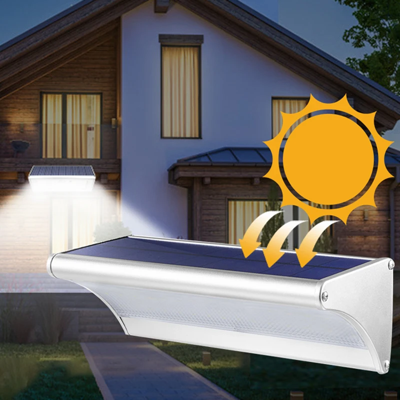 Solar Led Light Outdoor Motion Sensor Garden Lamp Street Wall Lamp Solar Spotlights Detector For Garden Light Sunlight