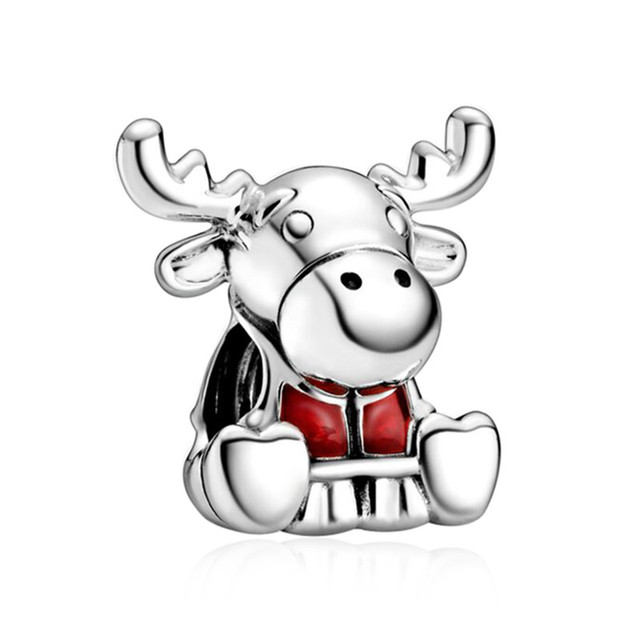 Sparkling Family Tree Dangle Charm Beads Fit Original Pandora Bracelet Pendant Necklace Jewelry