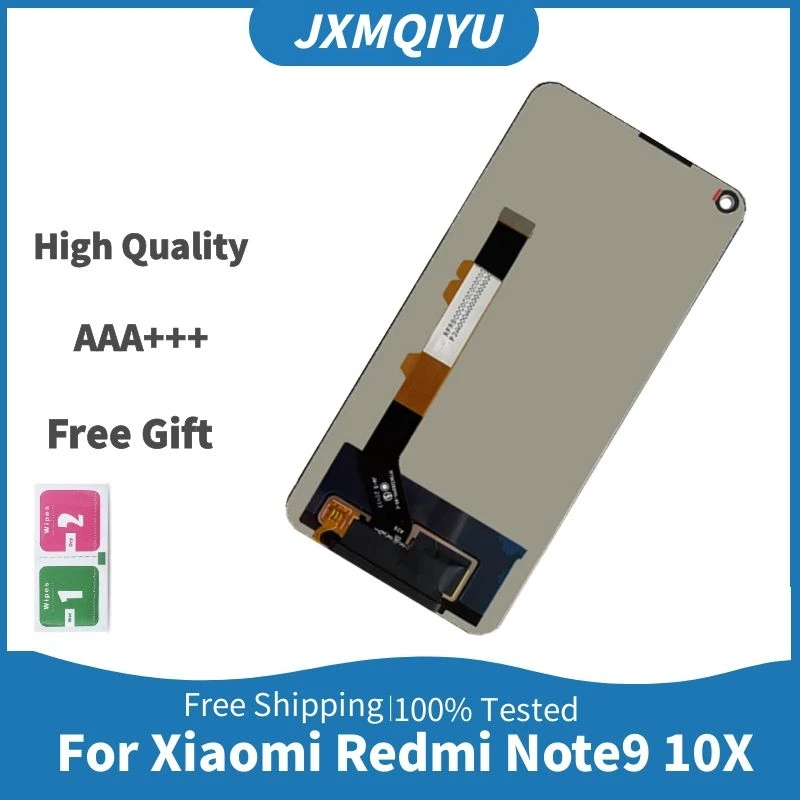 Оригинальный черный 5 5-дюймовый ЖК-дисплей для Redmi Note 9 Global / 10X 4G детали замены |