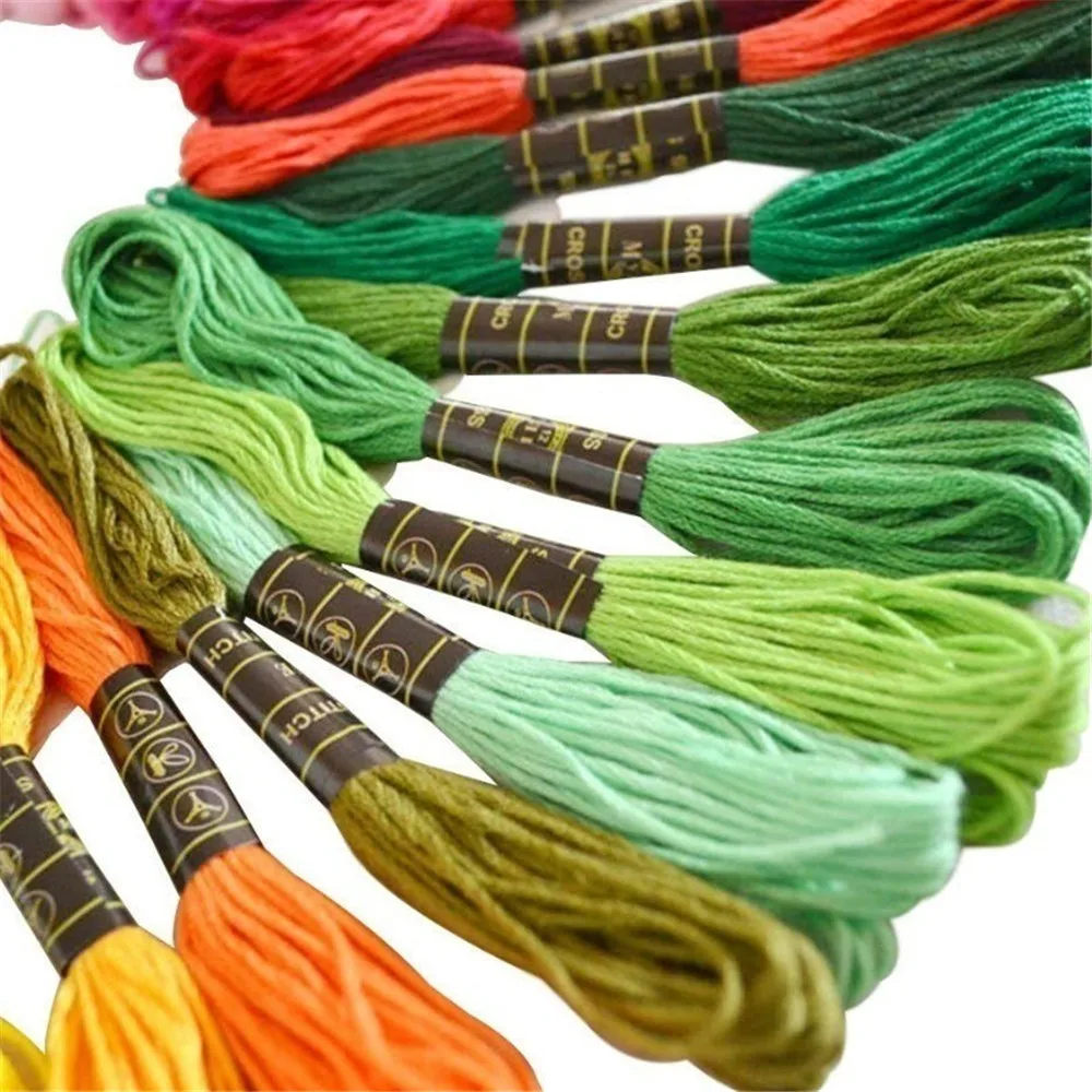15/25/35/45Multi-Colors высокое качество нитки мулине нитки для вышивки крестом швейная нить для вышивки дома ремесел Вышивание DIY Декор
