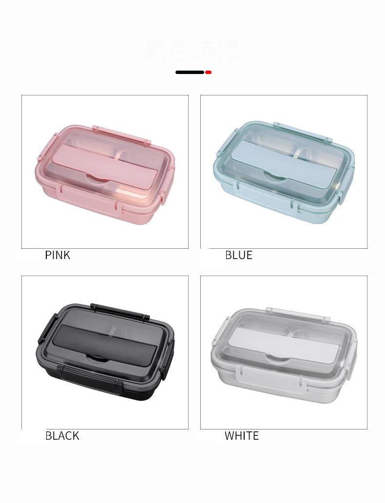 

304 Stainless Steel Lunch Box Anti-scalding Student Insulation Lunch Box Portable Compartment Lunch Lunch Box Lunch Box for Kids