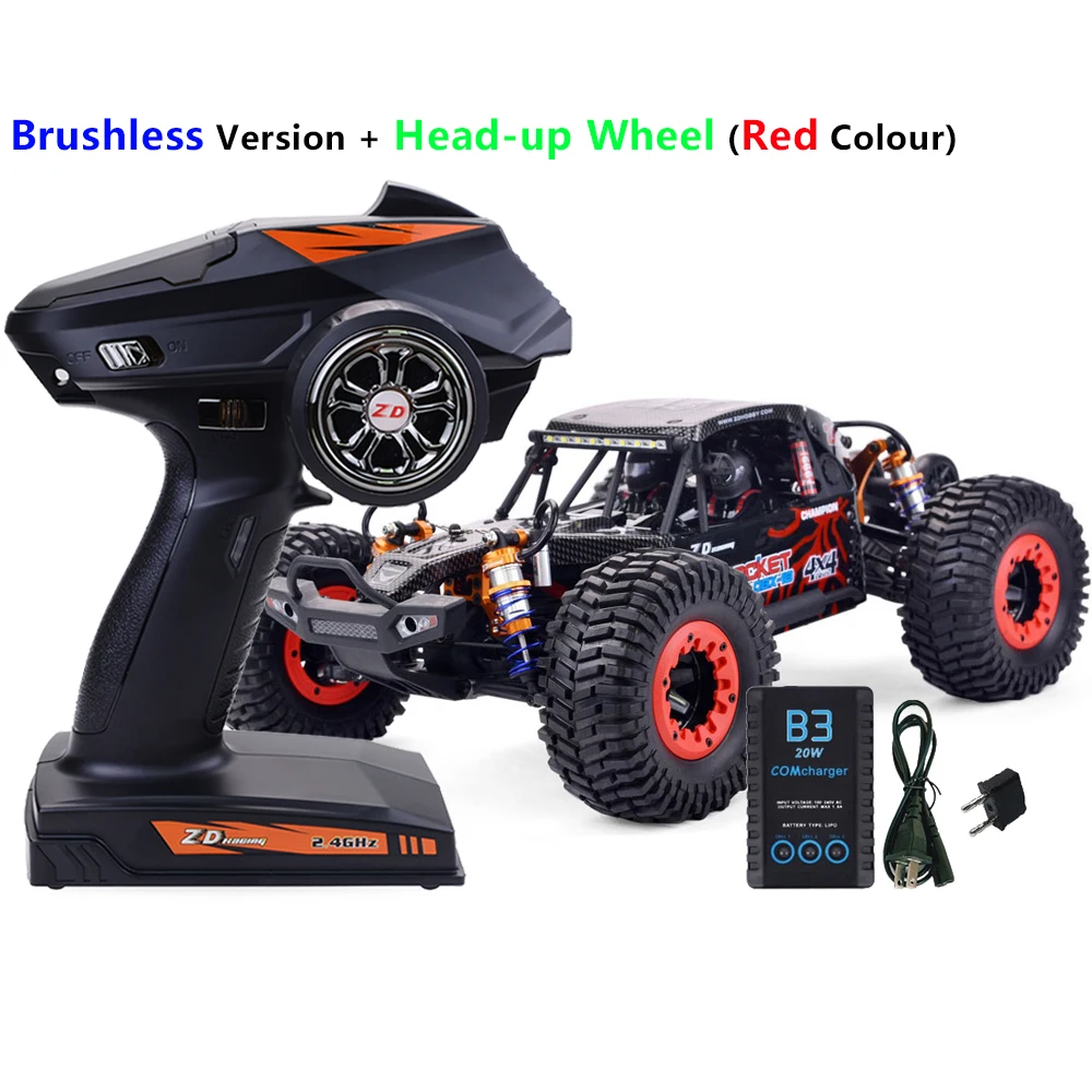 Zd Racing rocket DBX-10 1/10 4wd 80km/h 2.4g,ブラシレスハイ