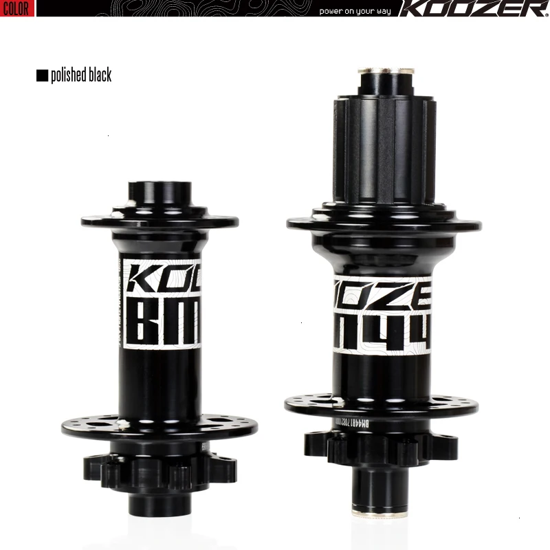 Koozer Bm440 Mtb горный велосипед Boost концентраторы 32h отверстие диск подшипник Задняя Ступица 6 винт 15*110 12*148 мм через