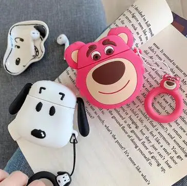 

Airpods Case airpod case cover Bluetooth Earphone Protective Case Cute Silicone Cover Capa Funny for Air pods case case airpods