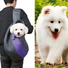 S/L перевязь для домашних животных держатель для переноски для собак, кошек, щенков, маленьких животных передний Рюкзак-переноска сетка Удобная дорожная сумка через плечо 3