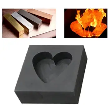 

graphite crucible square ingot mold for melting gold and silver machine Jewelry