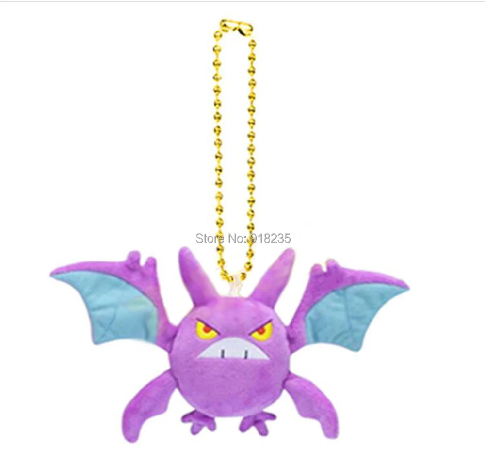 

20/Lot Halloween Bat Devil Gengar 12CM Plush Keychain Pendant Stuffed Soft Toys