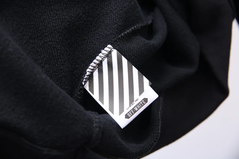 19ss Off-White OW "03" стрела для мужчин и женщин унисекс для влюбленных Модная хлопковая Повседневная Толстовка с капюшоном свободная Куртка Пуловер
