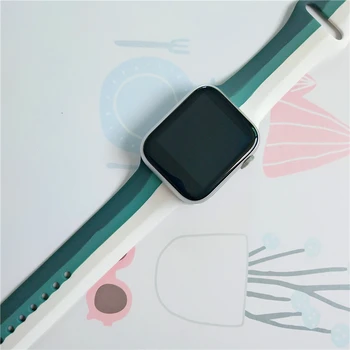 

Silicone Bracelet for Apple Watch Band 6 5 4 3 2 se originality Straps for iWatch 44mm 42mm Bnads for Apple Watch 38mm 40mm Str