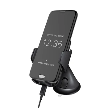

Wireless Charger Phone Holder for iphone 11 pro X XR 8 plus Car Wireless Charger Stand for Xiaomi Samsung S10 plus Phone Bracket