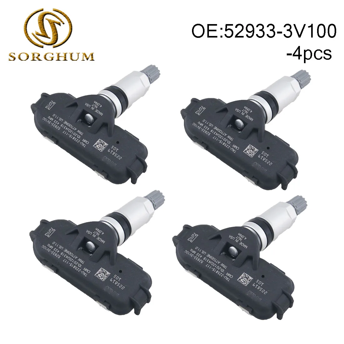 Датчик давления в шинах 52933-3V100 529333V100 TPMS для Hyundai i40 VF | Автомобили и мотоциклы