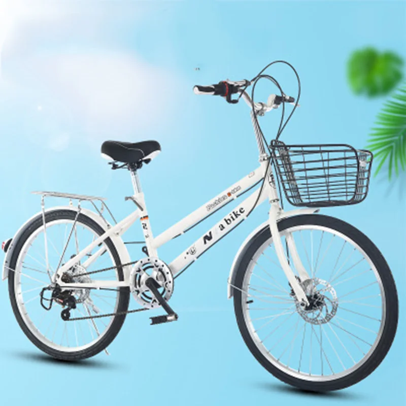 New 20-Inch Speed Change Bicycle Adult Male And Female High School Student Commuter Bicycle Speed Change Bike Brake Bike