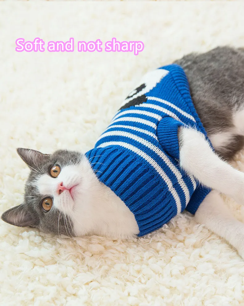 Одежда для кошек с ангелом, котенок, кошка, молоко, кошка, без волос, кошка, шерсть, свитер для домашних животных, осенняя и зимняя одежда, Рождественская одежда для собаки