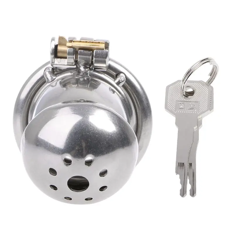 

Prison Bird Stainless Steel Male Chastity Device Super Small Short Cage Stealth 40mm 45mm 50mm Penile Ring