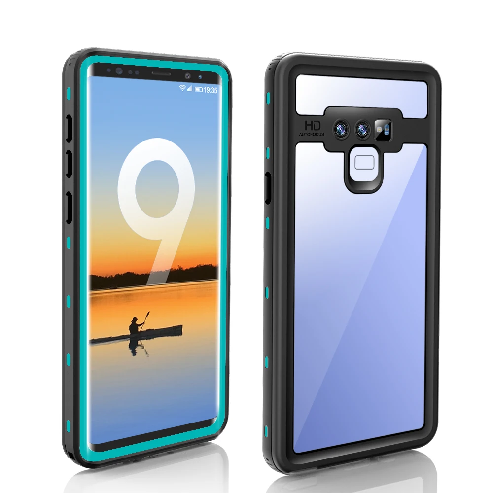 IP68 Водонепроницаемый чехол для телефона для samsung Galaxy S10 Plus S10E S10 S9 S8 Note 8 9 водонепроницаемый полный защитный подводный дайвинг - Цвет: Синий