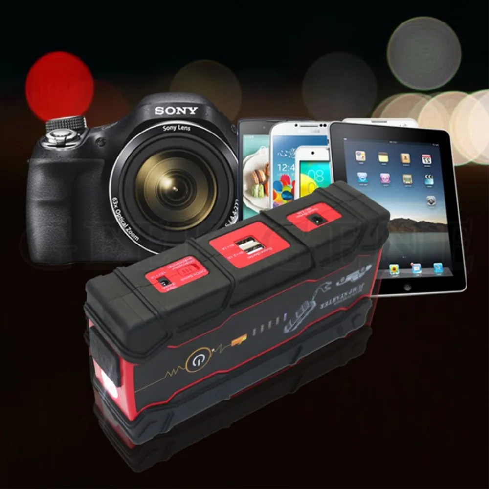 

High Power 18000mAh Car Jump Starter Power Bank Portable Starting Device 800A Diesel Petrol Car Battery Charger Booster Buster