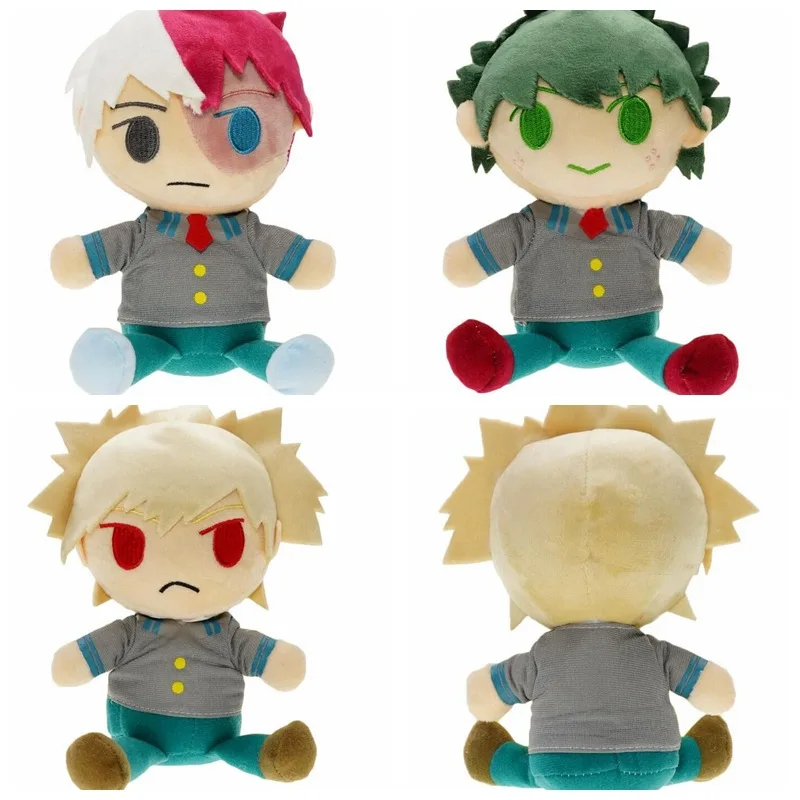 

17CM Cartoon Animation My Hero Academia Surrounding Pendant Package Plush Toy Doll Soft Warm Cute Boy Girl Gift