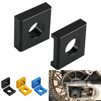 

2PCS Motorcycle Rear Axle Blocks Chain Adjuster For Suzuki DRZ400SM DRZ 400 SM 2005-2019 2018 2017 2016 2015 2014 2013 2012 2011