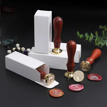 

1pcs Retro Antique Wax Seal Stamp Scrapbooking Stamps HEAD Wedding Decorative Invitation Clear Stamps Plant Flowers Envelope