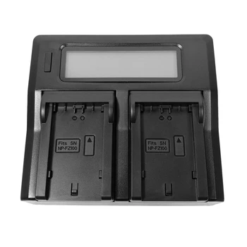 

Quick LCD Battery Charger for Sony NP-FZ100 ILCE-A9 ILCE-9 A7R3 M3 A9 BC-QZ1 New(US Plug)