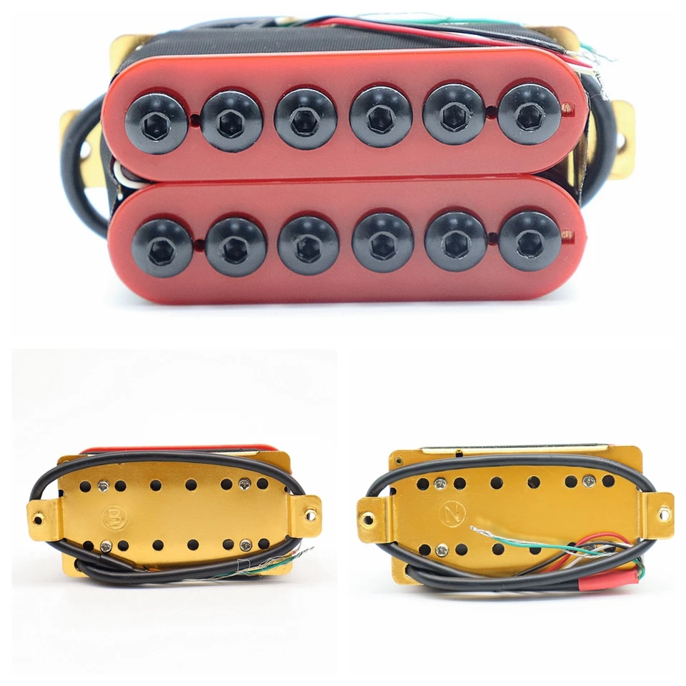 Pickup Humbucker in ceramica ad alto rendimento, pickup da collo e