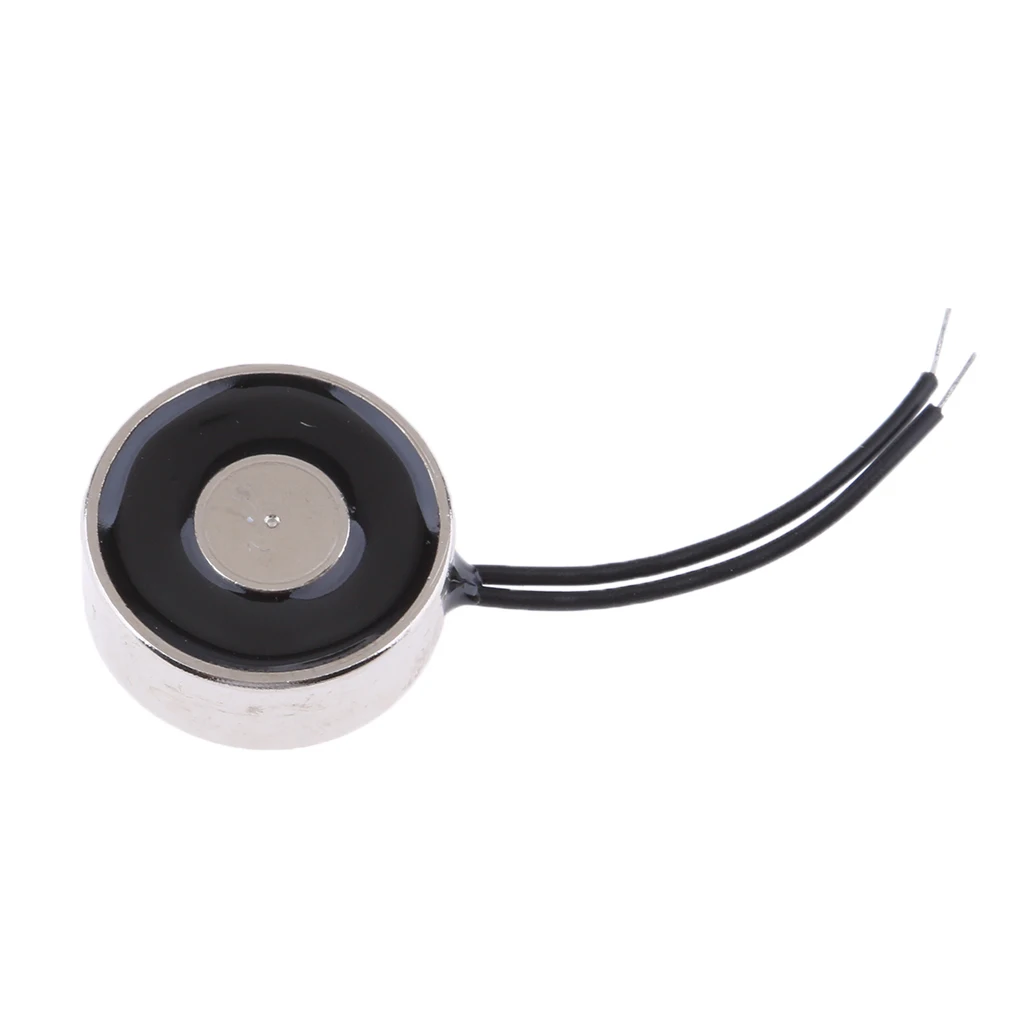 DC12V 2.2LB 1kg Electric Lifting Magnets Electromagnet Solenoid Holding 18mm