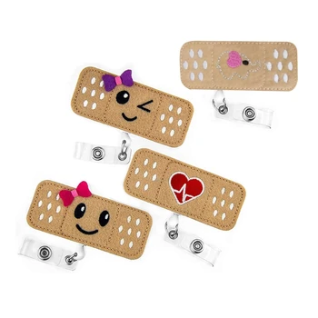

Retractable ID Holder ID ID Holder Reel Holder Name Nurse ID Holder Alligator Clip Female Badge (6 Pieces)