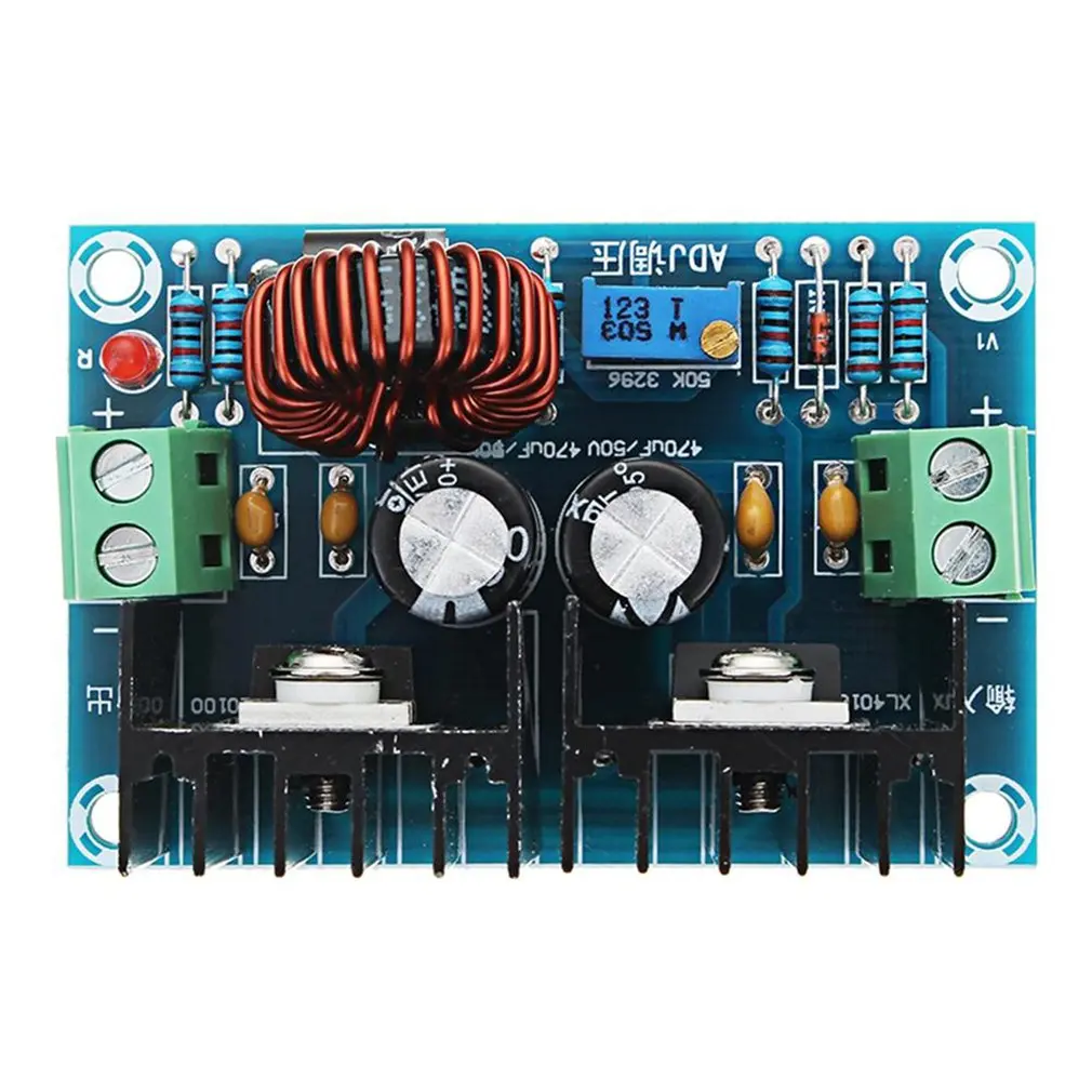 

3Pcs XH-M400 Step Down Module Adjustable XL4016E1 High Power DC-DC 8A DC4-40V With Regulator