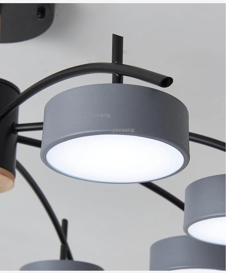 Nordic Deco Acrylic Ceiling Lights Modern LED Bedroom Light Fixtures Hanging Ceiling Lamps Living Room Macaron Ceiling Lighting