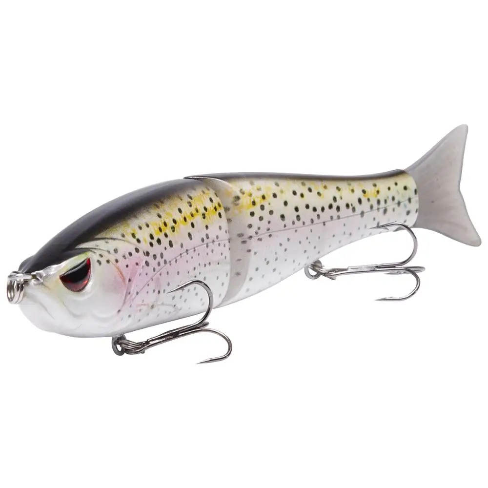 

Bassdash Swimbaits Pike Trout Glide Baits Minnow Hard Bass Fishing Lure 17.8cm/62.5g 11.5cm/18.4g