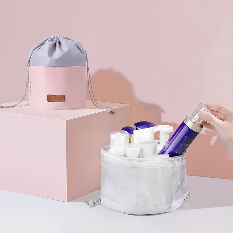 

2020 New Style Lazy Makeup Bag Women's Travel Storage Bag INS Online Celebrity Storage Bag Multi-functional Wash Bag