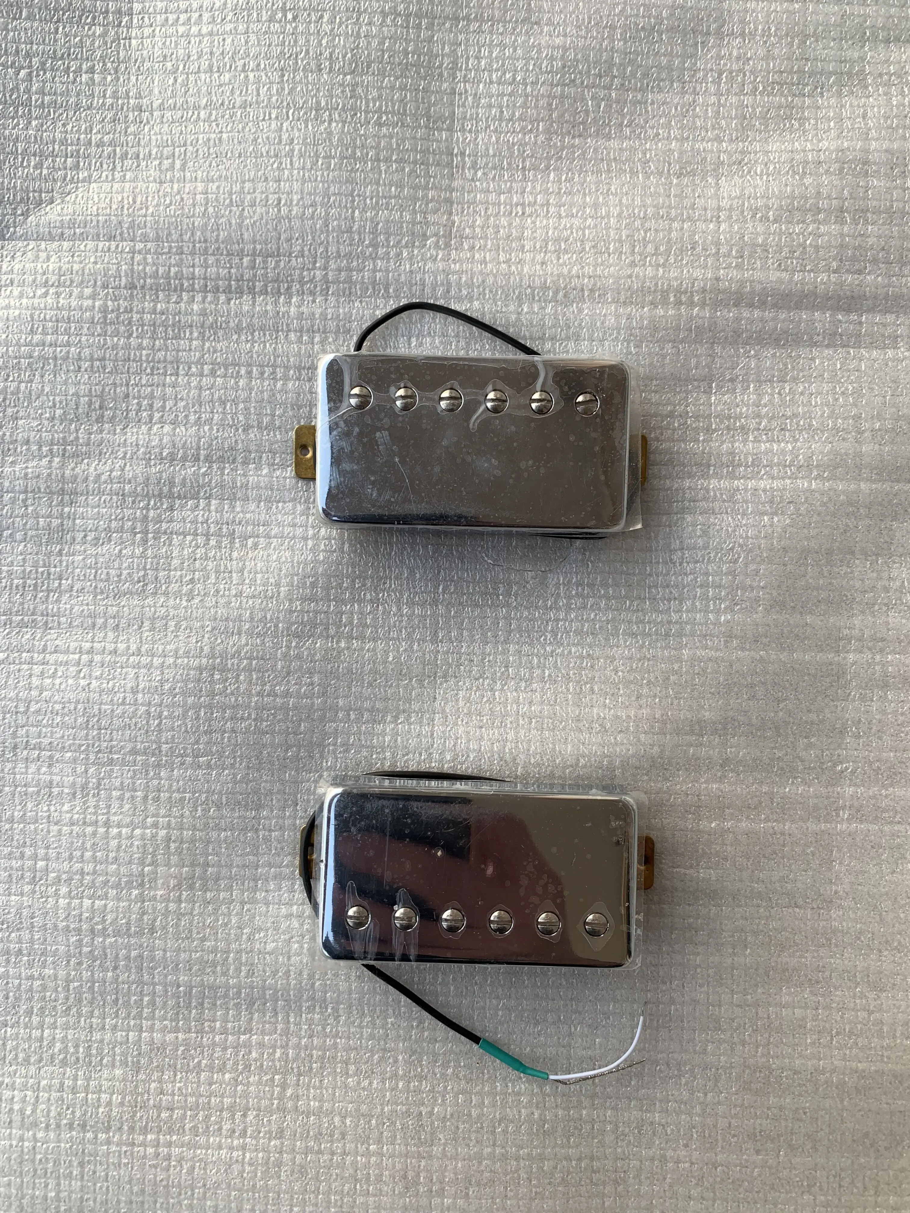 Набор из подлинного хрома Humbucker 3PUCEN1 1612 и B1 звукосниматели 1612 Сделано в Корее# P203
