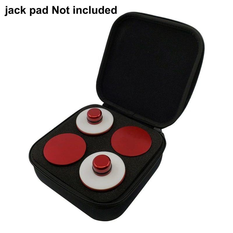  Pad Storage Bag Chassis Protection Lifting Pad Tool Jack Lifting Point Pad Adapter for Tesla Model 
