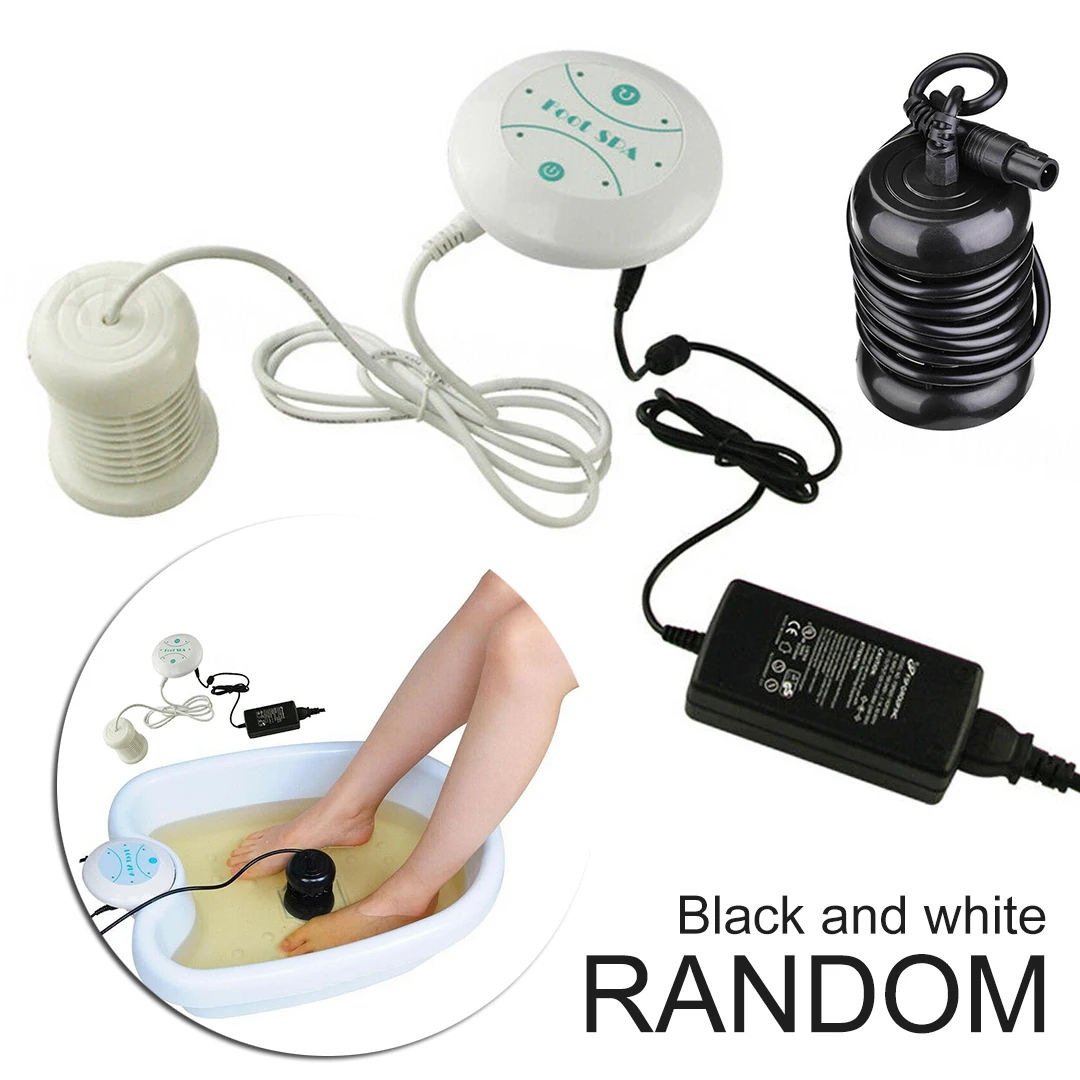 Máquina de Desintoxicação Banho de pé Conjunto Reino Unido Plug Anion pé Spa 220 v Iônico Limpar Máquina Array Footbath Massagem Ferramenta 1 7 1 conjunto reino unido plug anion pé