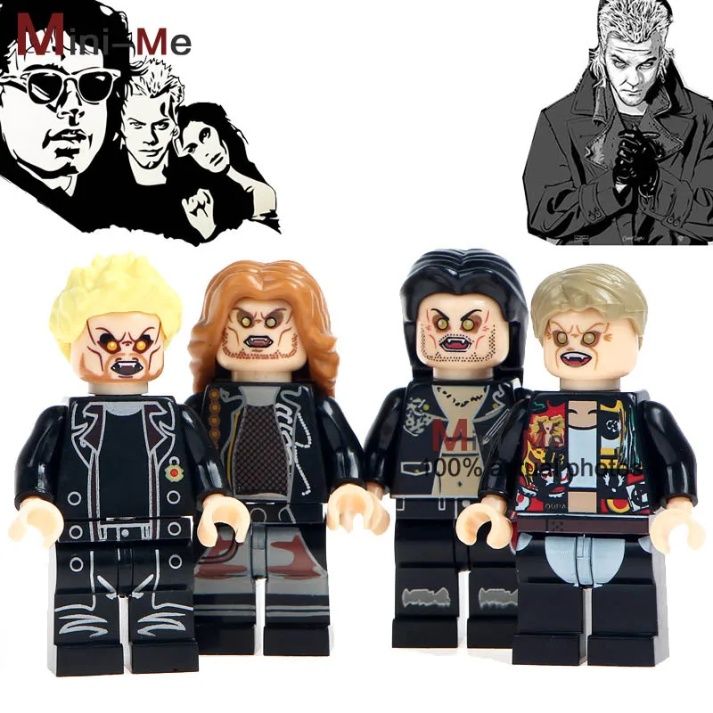 

Building Blocks 20Lots of WM6008 The Lost Boys Movie Characters Paul Marko Dwayne David Bricks Educational Children Toys