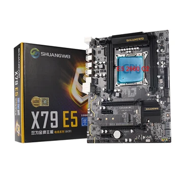

X79 Motherboard with Xeon E5 2660 C2 processor LGA 2011 USB2.0 3.0 SATA3 Support REG ECC Memory and Xeon E5 Processor 4DDR3