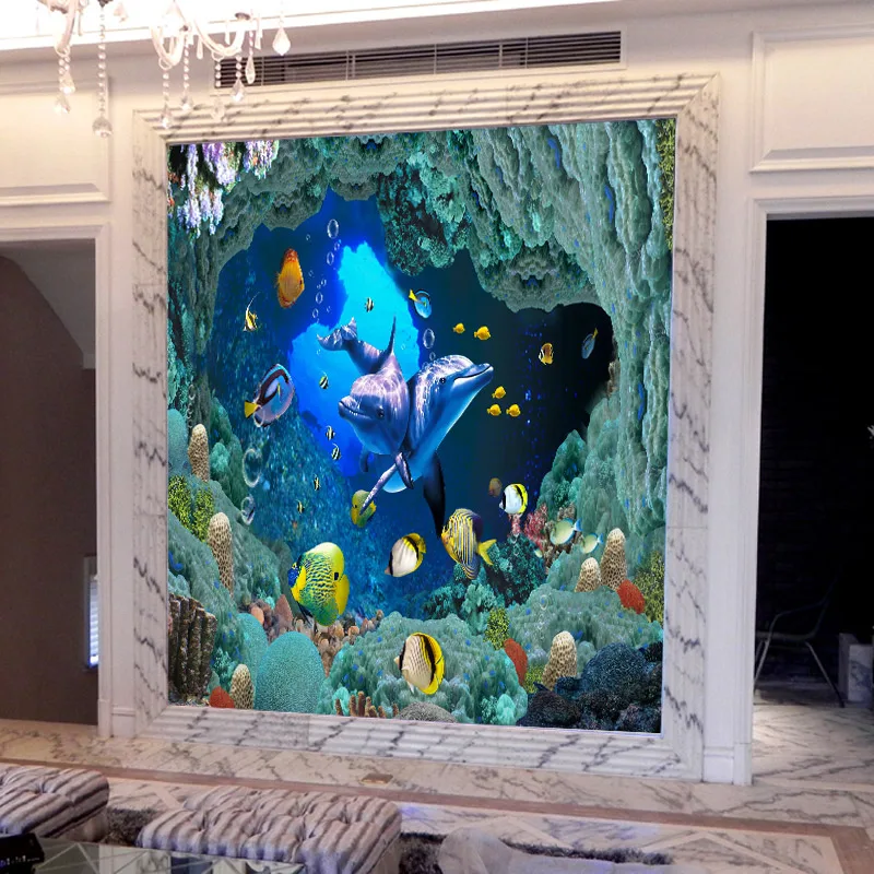 Custom-3D-Photo-Wallpaper-Underwater-World-Children-s-Bedroom-Living-Room-Sofa-TV-Background-Wall-Covering (4)