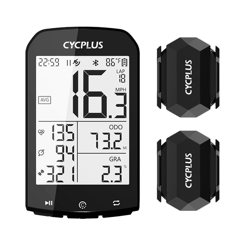 Велокомпьютер CYCPLUS M1 аксессуары для велоспорта GPS спидометр Bluetooth ANT + измеритель