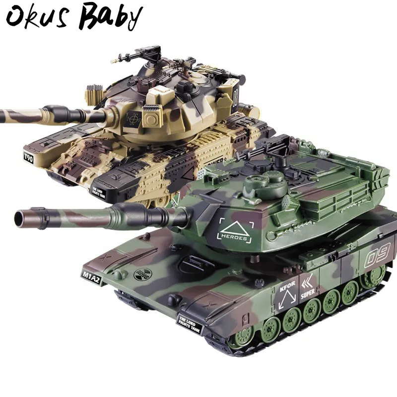 

1:32 Military War RC Battle Tank Heavy Large Interactive Remote Control Toy Car with Shoot Bullets Model Electronic Boy Toys