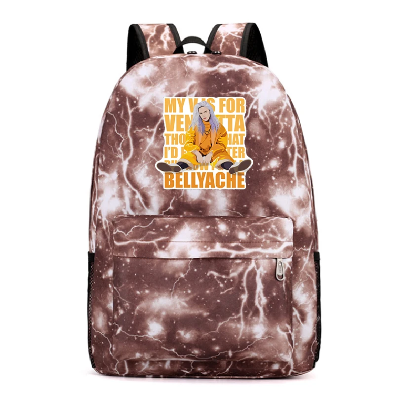 Mochila Mujer Billie Eilish рюкзак холст Sac Dos Femme Bookbag DJ певцы путешествия ноутбук для женщин и мужчин школьный рюкзак - Цвет: 6