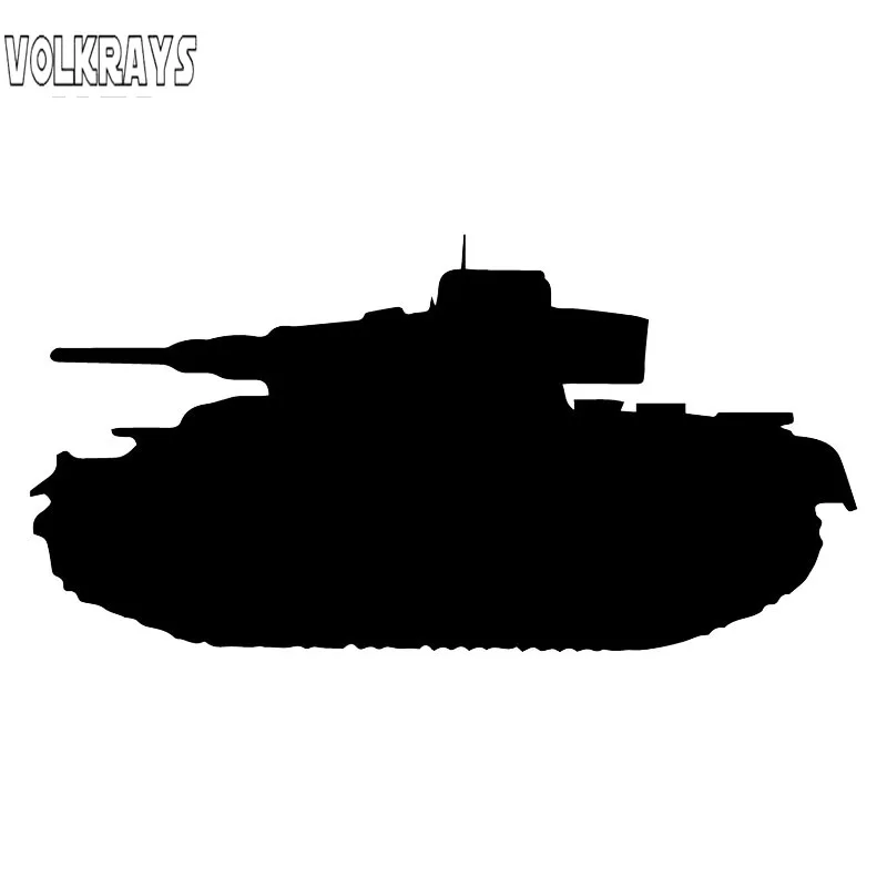 Volkrays индивидуальная Автомобильная наклейка панцер Танк военные царапины