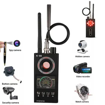 

Anti-Spy Bug Detector Full Range Wireless Camera Cell Phone GPS RF Signal Detector Finder