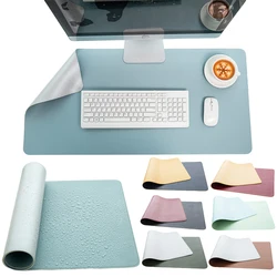 Gaming mousepad xxl couro do plutônio tapete de mesa teclado mouse almofada de mesa de escritório à prova dwaterproof água para desktop computador computador portátil almofada mous