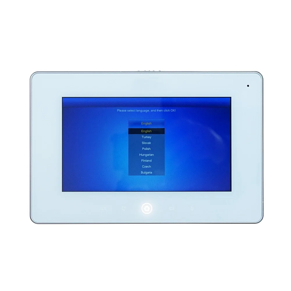 DH логотип VTH5221DW S2 802.3af PoE 7 дюймовый Wi Fi внутренний монитор IP дверного звонка