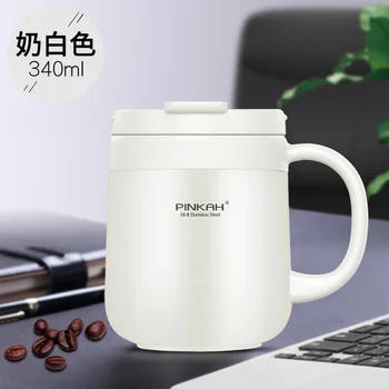 

Stainless Steel Water Cup Household Insulation Cup Thermo Cup Tea Mug Coffee Thermos Thermos for Coffee Office Cup Modern HH50BW