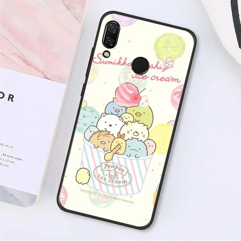 A13 Yinuoda японский мультфильм прекрасный милый Sumikko гураши чехол для телефона для Xiaomi Redmi Note 7 5 4 Redmi 5plus 6A Note4 4X A2 A2lite - Цвет: A13