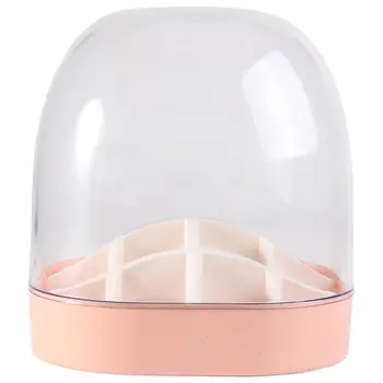 

1Pc Lipstick Storage Box Transparent Lipstick Box 16-Grid Cosmetics Organizer