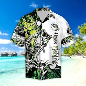 Life Trout Fishing Hawaii Shirt 2020 Summer beach Short sleeve